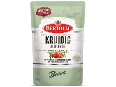 Bertolli pastasaus in zak kruidig