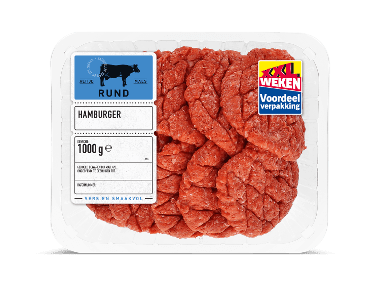 Rundvlees hamburgers