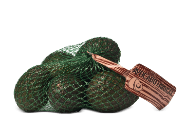Avocado in net