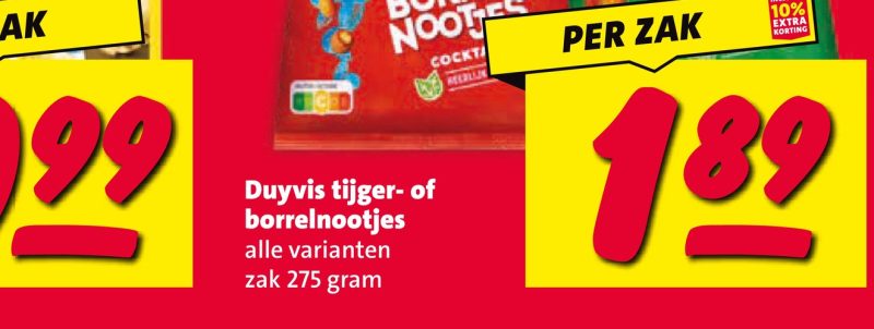 Duyvis tijger- of borrelnootjes