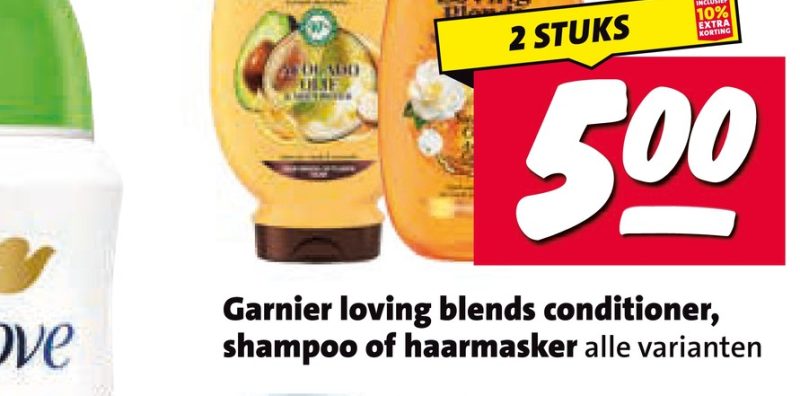 Garnier loving blends conditioner shampoo of haarmasker alle varianten