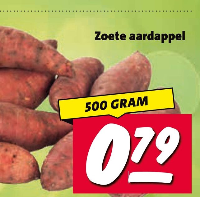 Zoete aardappel